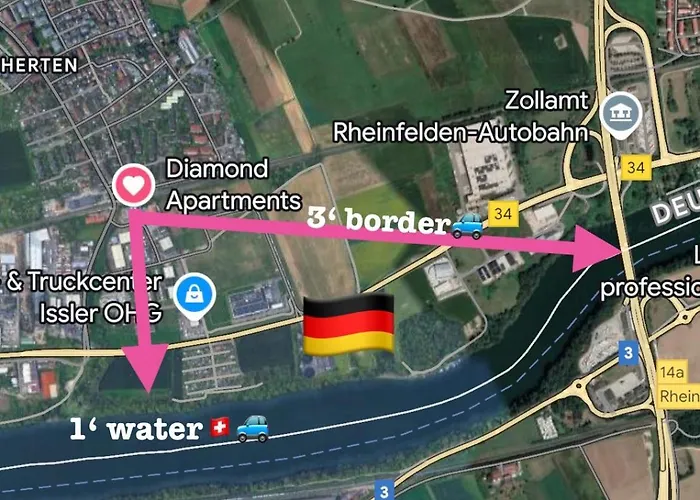 Basel & Frankreich Nah - Airport I Parking I Wlan 公寓 Herten (Baden-Wurttemberg)